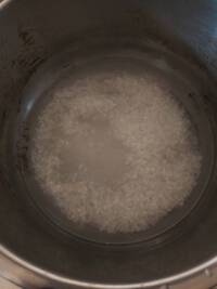 おかゆが圧力鍋で簡単に作れます！七草粥にいかがでしょうか？