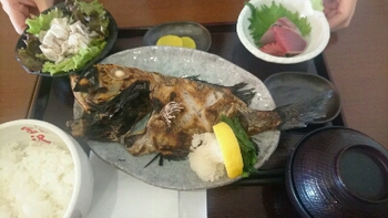 ごはんや金沢で焼き魚定食！