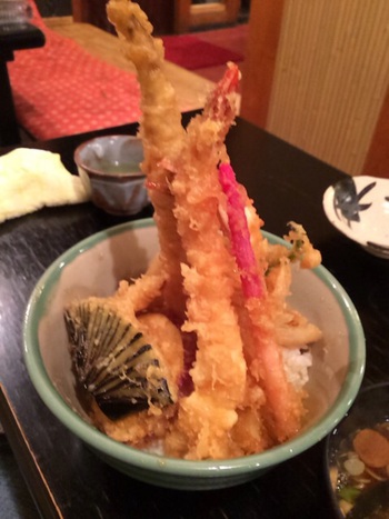 そそり立つ天丼(*ˊૢᵕˋૢ*)