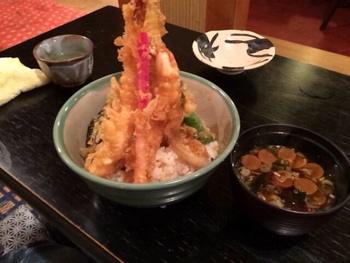 そそり立つ天丼(*ˊૢᵕˋૢ*)