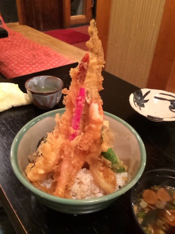 そそり立つ天丼(*ˊૢᵕˋૢ*)
