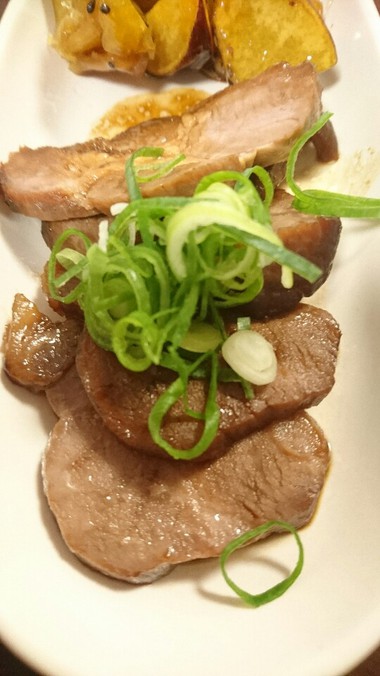 煮豚と柴尻