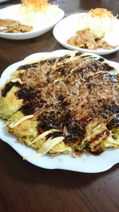家庭教師＆節約メニュー【キャベツ焼き】