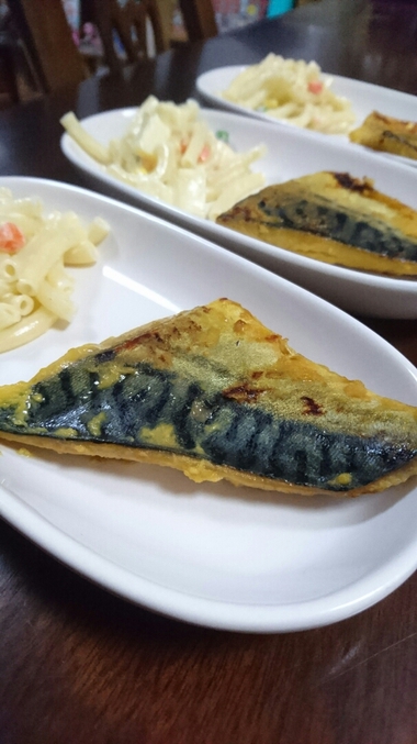 鯖の味噌焼き