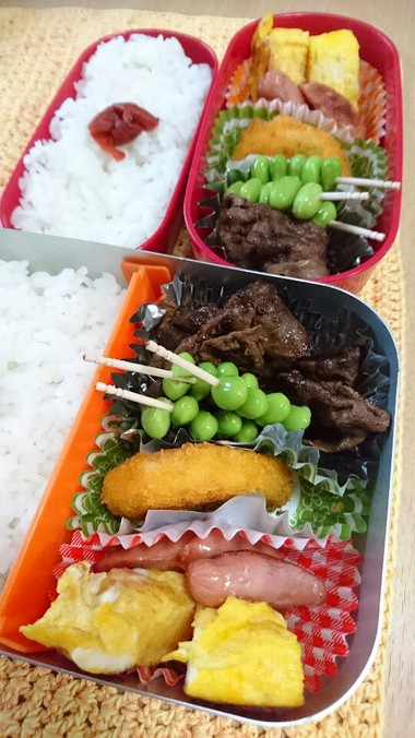 牛焼肉弁当♪