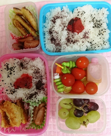 お弁当のつまみぐい
