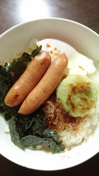 ウィンナー丼 2021/03/25 13:46:50