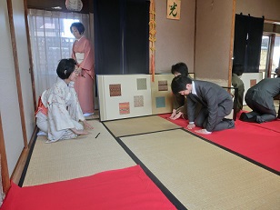 優しい挨拶に・・・