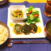 お野菜たっぷり晩ごはん 2016/08/22 11:33:32