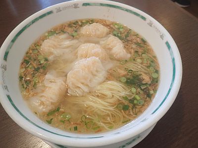 豊明市 海老ワンタン麺