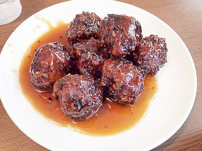 名古屋市北区 ジャージャー麺と肉団子