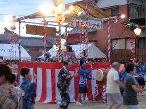 神池町の夏祭り