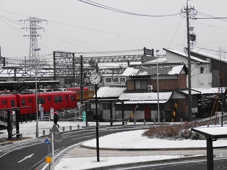 雪が降ってきた～♪