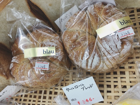 5月のパン販売予定とblauさんのパン