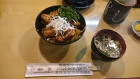 牡蠣カバ丼　浜松ランチツーリング