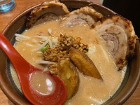 今日のランチ　岡崎イオンにある麺場 田所商店さんの北海道味噌 炙りチャーシュー麺 2024/02/27 14:48:48
