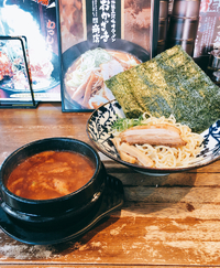３種類のスープから選べる！  味噌つけ麺 2018/07/15 15:56:52