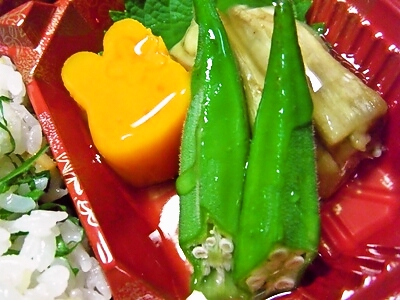 ９月８日　さっぱり大葉と生姜の混ぜご飯de和風仕出風弁当☆