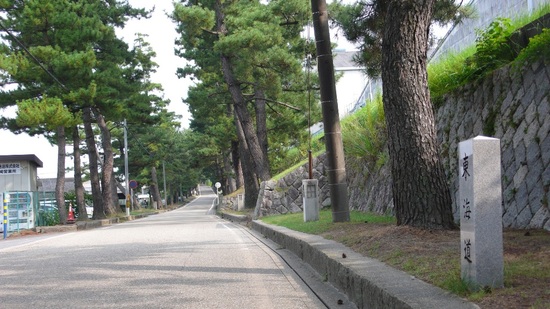 通り名のある風景（東海道・藤川宿）