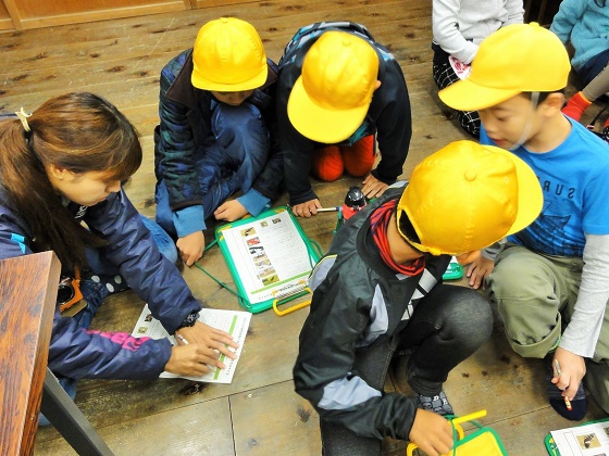 体験の森で環境教室！「岩津小学校」３年生がやって来た☆