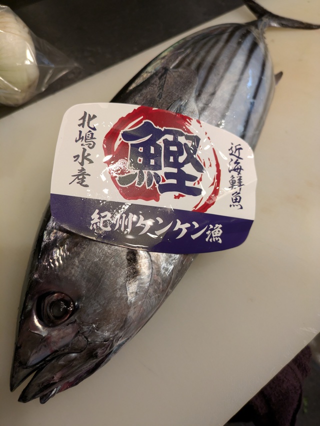 カツヲ買って来ました✨