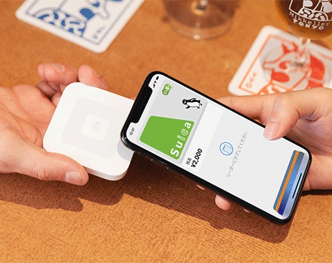 Square TaptoPay oniPhone.杉田木工所通常Squareで対応岡崎市オーダーメイド家具屋 杉田木工所