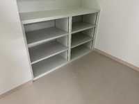 とある会社様下足入れアイカペールトーンカラー。K-6600KN。K-6111KN。岡崎市オーダーメイド家具屋 杉田木工所
