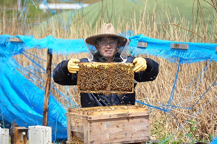 豊田市の養蜂農家 ビービーファームさん。