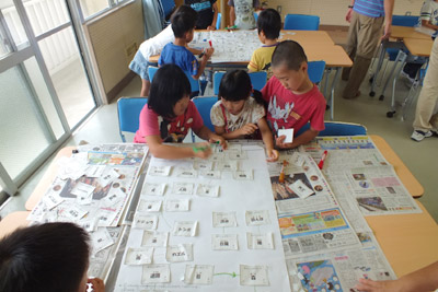 ホタル学校で環境教室（宮崎小学校１～３年生）