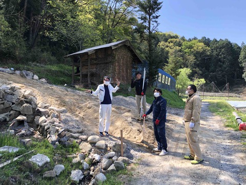 岡崎市駒立町！　引きこもり支援活動！　準備中！　古民家と竹炭で地域活性化！