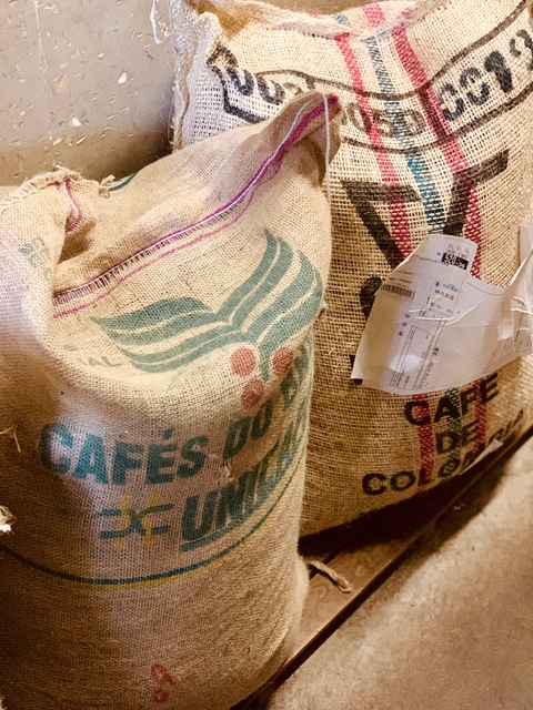 生豆がいろいろと入荷中