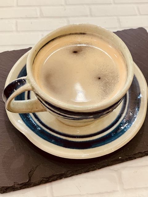 老松の寒紅餅でコーヒーブレイク☕ 老松の寒紅餅でコーヒーブレイク☕
