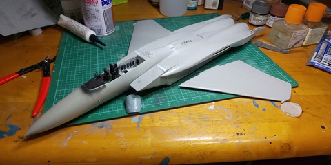 F-15Jをこの手に！ ハセガワ1/48 F-15J製作 3