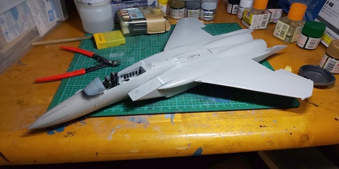 F-15Jをこの手に！ ハセガワ1/48 F-15J製作 3