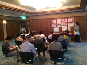 行動・体験型プログラム研修（愛知県国際交流協会）で発表しました