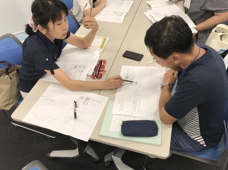 買い物の勉強の最終回でした。第４回生活に役立つ日本語教室