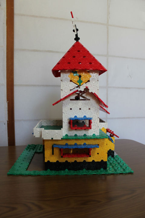 お家　～ＬａＱ～　2階建てを作りました。煙突・風見鶏付ｗｗｗ